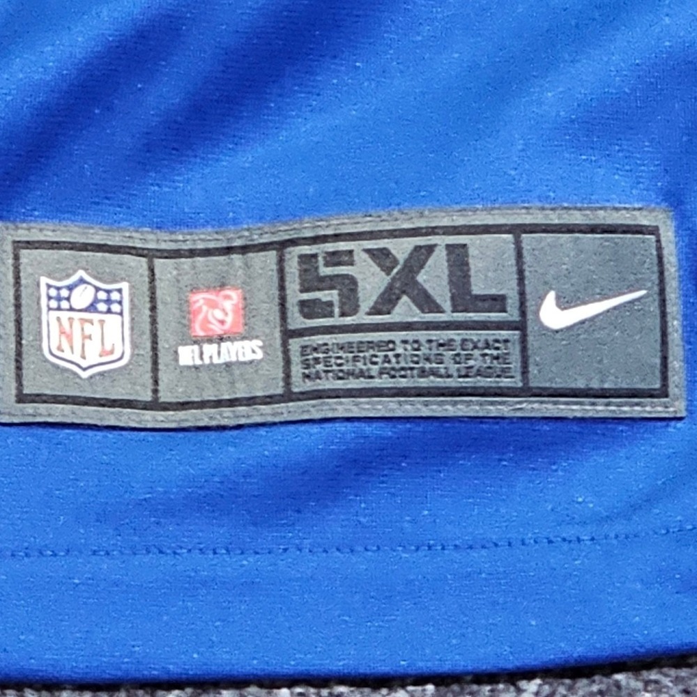 Nike Indianapolis Colts Jersey Mens 5XL Blue Anthony Richardson #5 On Field - Picture 9 of 10